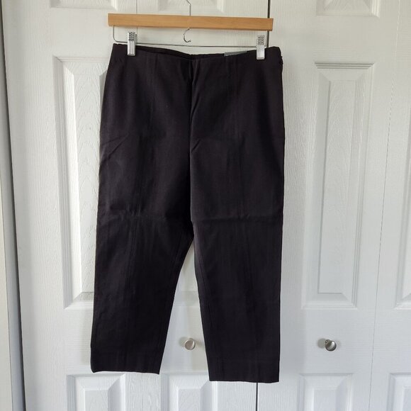 Talbots Chatham Crop Pant At Waist Slim Leg Pants - Picture 1 of 8